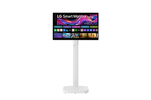 LG 32" 4K UHD IPS Touchscreen Smart Monitor Swing with Rolling Stand