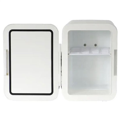 Porodo Lifestyle Echochill 4L Min Cooling Fridge, For Home, Office And Travel - White