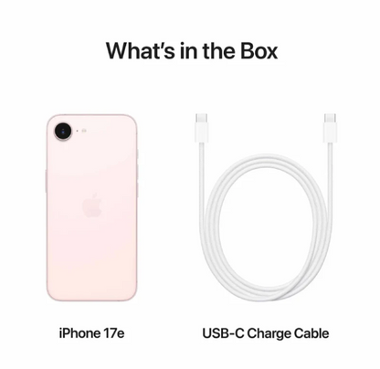 Apple iPhone 17E 256GB - 5G - Middle East Version – Soft Pink