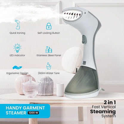 PAWA Handy Garment Steamer 1300W-Gray