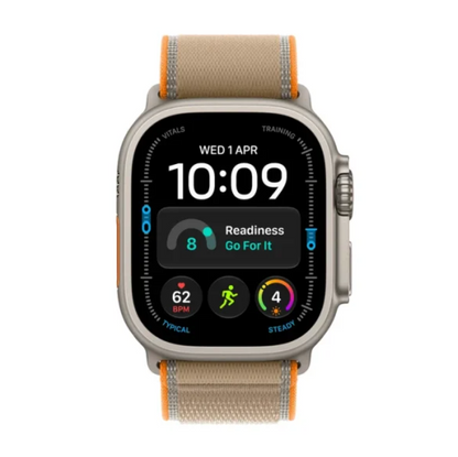Watch Ultra 4 GPS + Cell 49mm Natural Titanium Case with Sand Trail Loop S/M