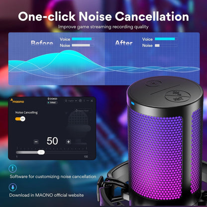 Maonocaster DM20 Gaming Microphone - Black