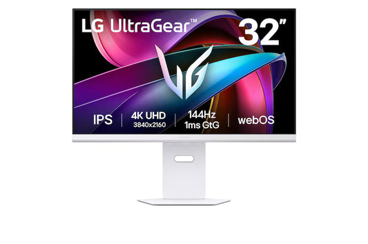 LG 32" UltraGear UHD 4K IPS, 144Hz, 1ms, Smart (webOS) Gaming Monitor