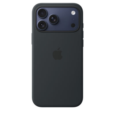 iPhone 17 Pro Max Silicone Case with MagSafe – Black