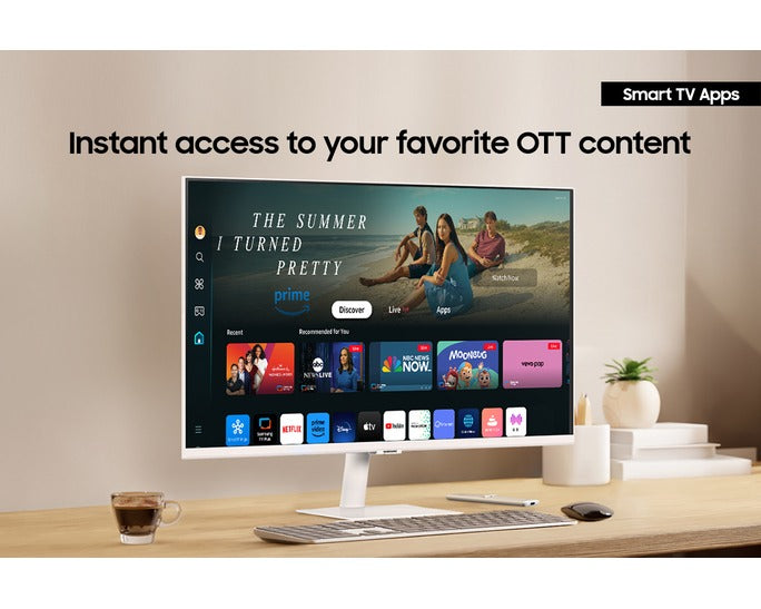 Samsung 32" M70D Smart Screen for Multi Device Experience