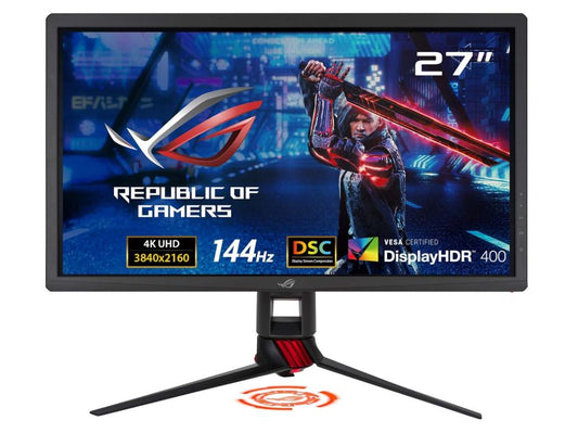 Asus Rog Strix XG27UQR 27" 4K IPS 144Hz 1ms DSC HDR Adaptive-Sync Gaming Monitor Supports PS5 & XBOX Series X