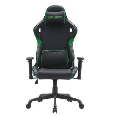 Call Of Duty (COD) Gaming Chair With Adjustable 4D Armrest & Metal Base - Green/Black