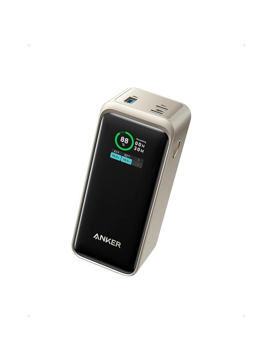 ANKER 3-Port 200W Power Bank LCD Screen 20,000mAh Gold