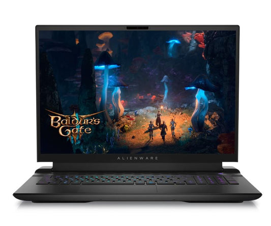 Dell Alienware M18 R2 Gaming Laptop, 14th Gen. Intel Core i9-14900HX Processor, 64GB DDR5 RAM, 2TB NVMe SSD, RTX 4090 16GB VGA, 18" QHD+ (2560 x 1600) 165Hz Display, AlienFX RGB backlit Keyboard, Wi-Fi 7+BT 5.4, Windows 11 Home - Dark Metallic Moon