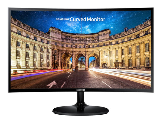 Samsung Essential 24" 60Hz Curved Monitor - C24F390FHM
