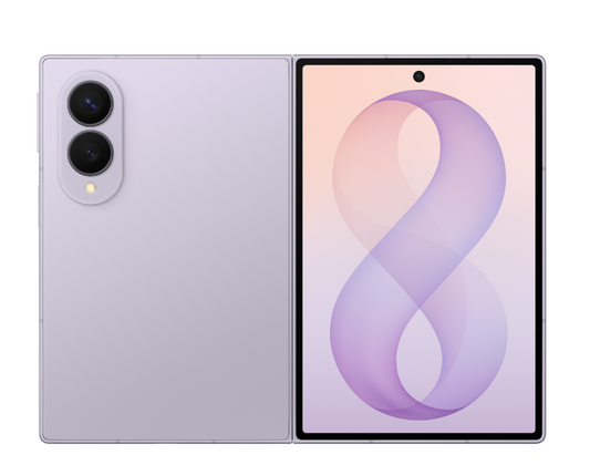 Samsung Galaxy Z Fold8 - 512GB - 12GB RAM- 7.6" Dynamic AMOLED -Lavender