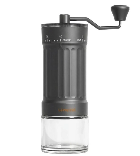 LePresso CaffeTradizione /Manual Coffee Grinder - Black