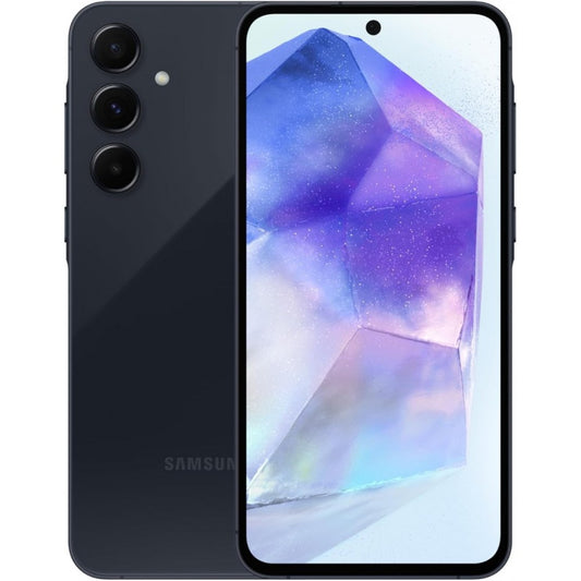 Samsung Galaxy A55 - 128GB, Awesome Navy - 6.6-Inch Super AMOLED