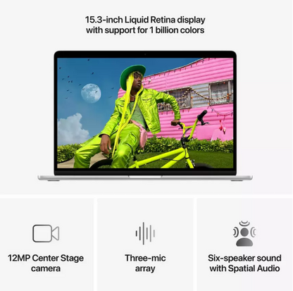 15-inch MacBook Air M5 10C CPU and 10C GPU 16GB 512GB SSD Starlight