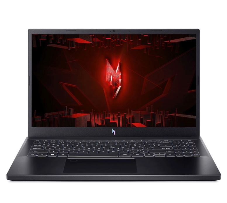 Acer Nitro V 15 Gaming Laptop Core i7-13620H 16GB RAM 512GB SSD NVIDIA GeForce RTX 4050 6GB 15.6" FHD IPS 144Hz (Win 11 Pro License) - Obsidian Black