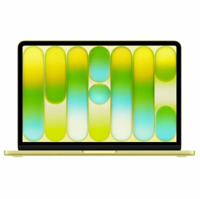 13-inch MacBook Neo A18 Pro chip 6‑core CPU 5‑core GPU 8GB 512GB SSD-Citrus