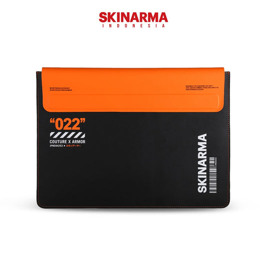 Skinarma ShinGoki Magnetic Laptop Sleeve Fits Up to 14 Inch - Orange
