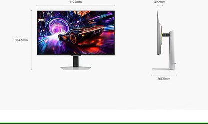Samsung 32" Odyssey OLED G8 Gaming Monitor 4K 240Hz, 0.03 MS