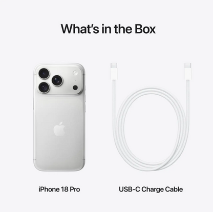 iPhone 18 Pro 256GB Silver