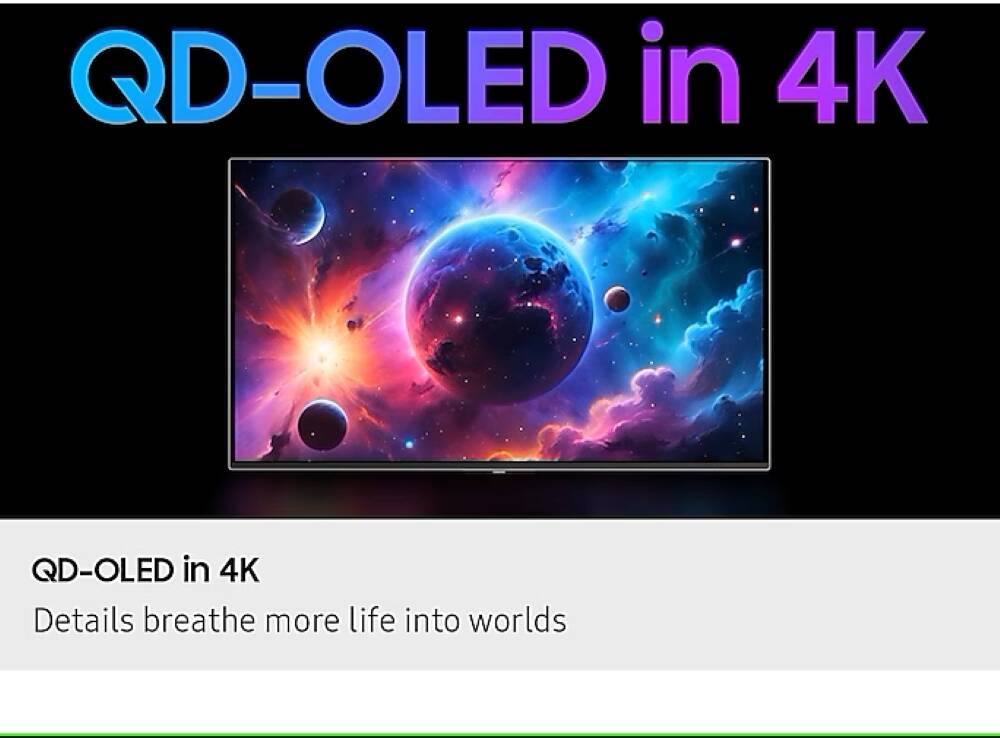 Samsung 32" Odyssey OLED G8 Gaming Monitor 4K 240Hz, 0.03 MS