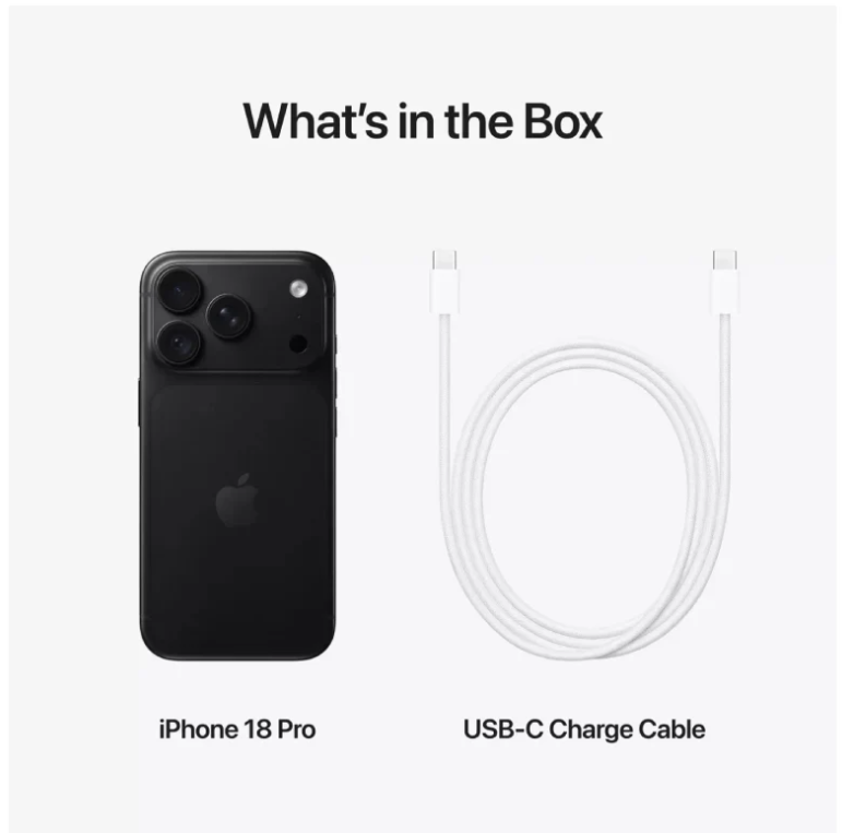 iPhone 18 Pro 256GB Black