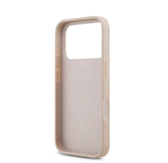 Guess MagSafe 4G PU Leather Case With Triangle Logo-iPhone 17 Pro