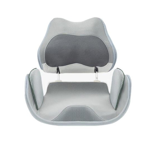 Porodo Lifestyle Lumbar  Support Cushion Massager  Gray