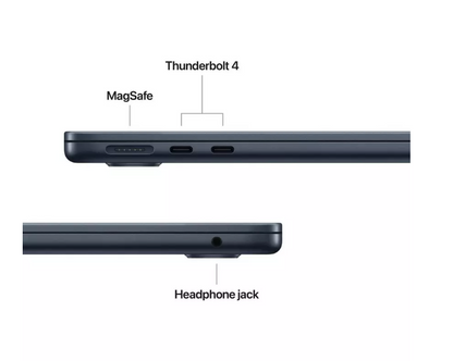 13-inch MacBook Air M5 10C CPU and 8C GPU 16GB 512GB SSD Midnight