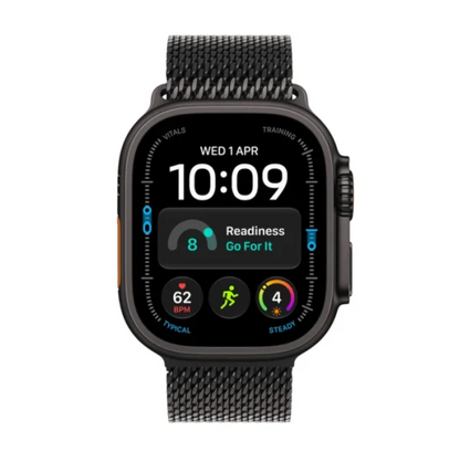 Watch Ultra 4 GPS + Cell 49mm Black Titanium Case with Black Titanium Milanese Loop S