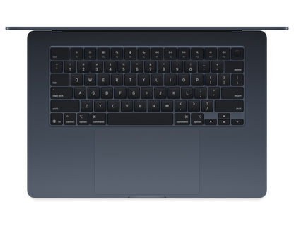 Apple MacBook Air 15-inch M3 chip 8-core CPU 10-core GPU, 8GB, 256GB SSD - (English/Arabic) Midnight