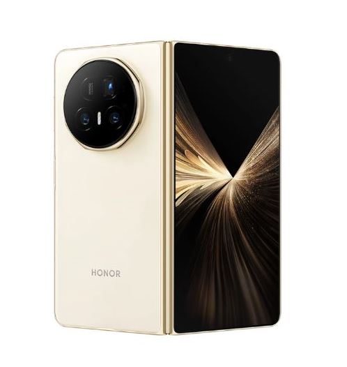 Honor Magic V5 5G Foldable Smartphone, 16 GB RAM, 512 GB Storage, Ivory White