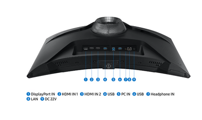 Samsung 32" Gaming Monitor With QHD resolution and 240hz refresh rate