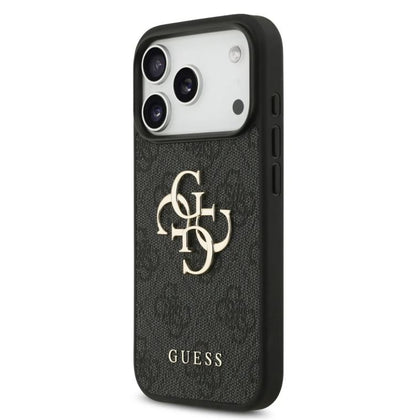 Guess MagSafe PU Leather Case With Big 4G & Classic Logo-iPhone 17 Pro Max