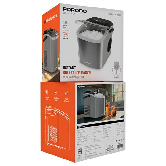 Porodo Lifestyle Instant Bullet Ice Maker