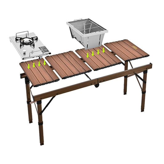 Porodo Lifestyle Grill & Gas Stove Portable Station - Brown