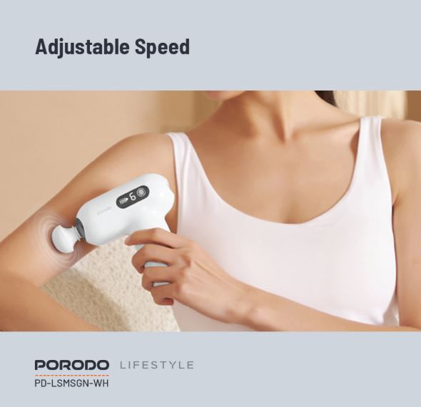 Porodo Lifestyle Active  Precision Massage- White