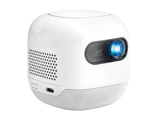 Powerology Mini Beam Portable Projector - White