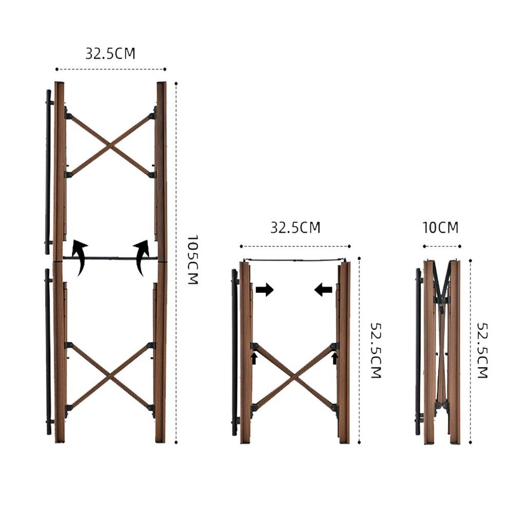 Porodo Lifestyle Grill & Gas Stove Portable Station - Brown