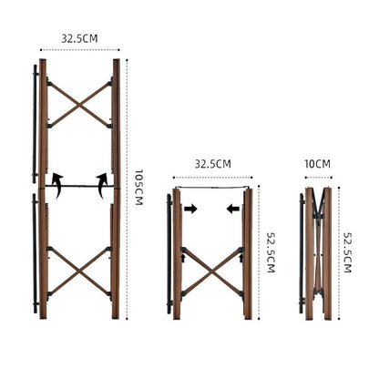 Porodo Lifestyle Grill & Gas Stove Portable Station - Brown