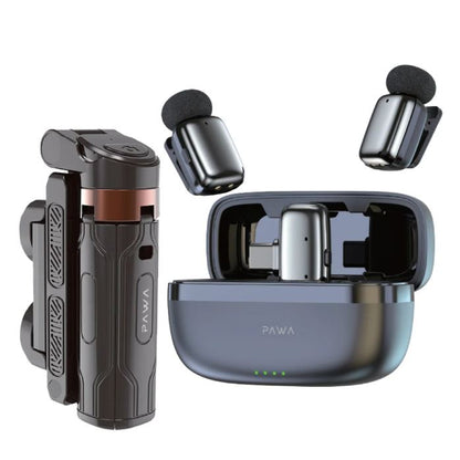 PAWA Travel Vlogging Kit With Microphone & Selfie Stick