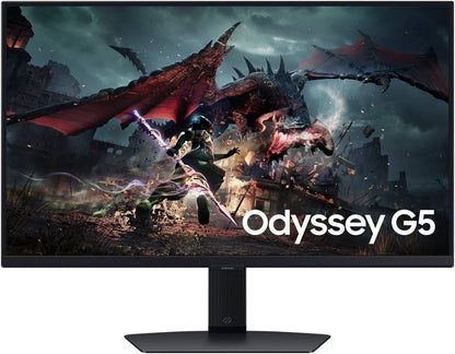 Samsung Odyssey G5 G50D 27-inch QHD 180Hz Gaming Monitor