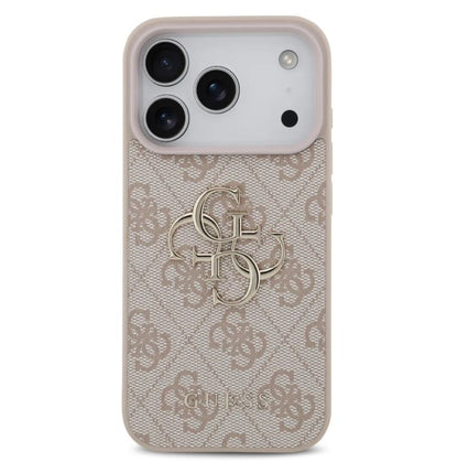 Guess MagSafe PU Leather Case With Big 4G & Classic Logo-iPhone 17 Pro Max