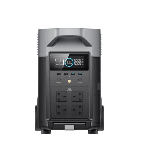 ECOFLOW DELTA Pro Solar Generator 3.6KWh with 2X400W Portable Solar Panel