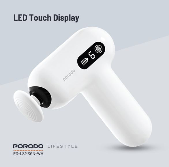 Porodo Lifestyle Active  Precision Massage- White