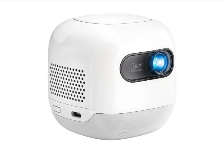 Powerology Mini Beam Portable Projector - White
