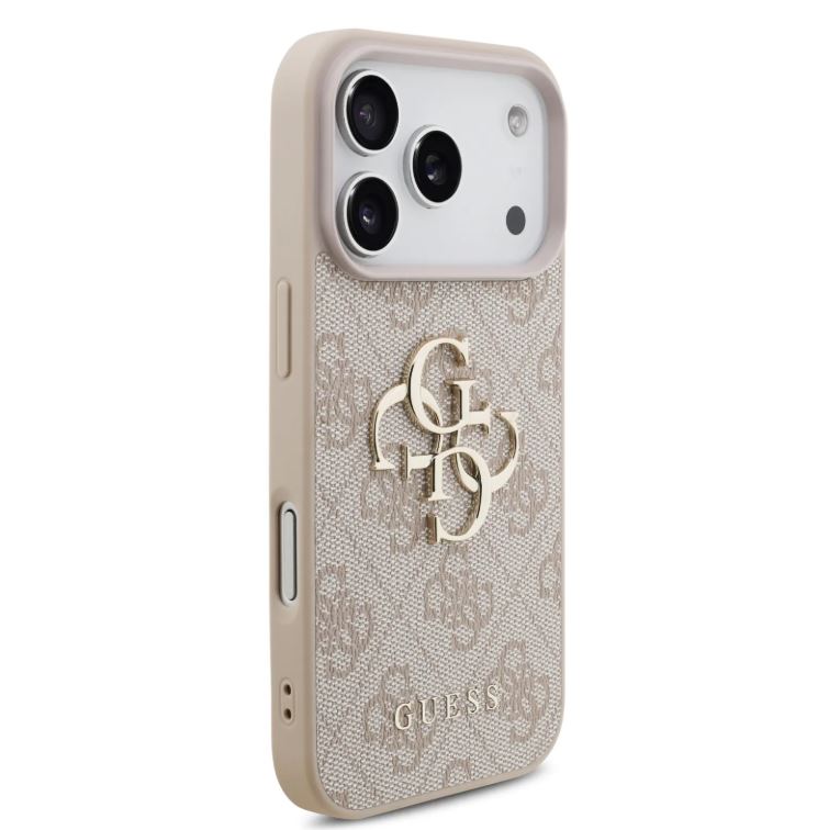 Guess MagSafe PU Leather Case With Big 4G & Classic Logo-iPhone 17 Pro Max