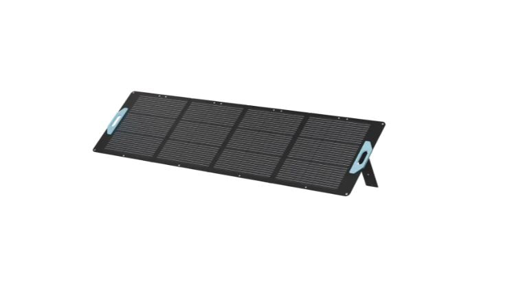 Powerology 200W Monocrystalline Portable Solar Panel - Black