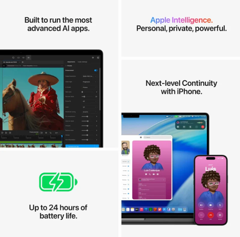 16-inch MacBook Pro M5 Pro(2026) Chip 18-core CPU and 20-core GPU 24GB 1TB SSD (Eng/Arb) - Space Black