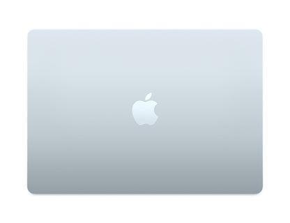 Apple MacBook Air - 15.3" - M4 - 10-Core CPU - 10-Core GPU - 16-Core Neural Engine - 16GB RAM - 512GB SSD - Arabic-English -Sky Blue - 1YW