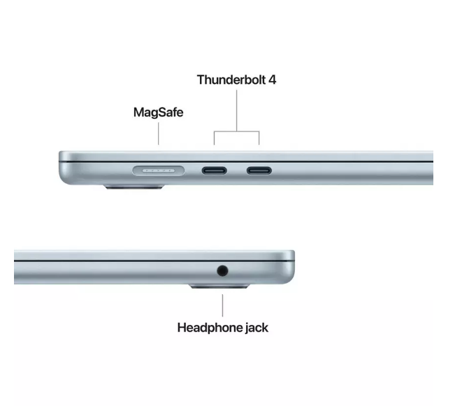 15-inch MacBook Air M5 10C CPU and 10C GPU 16GB 512GB SSD Sky Blue